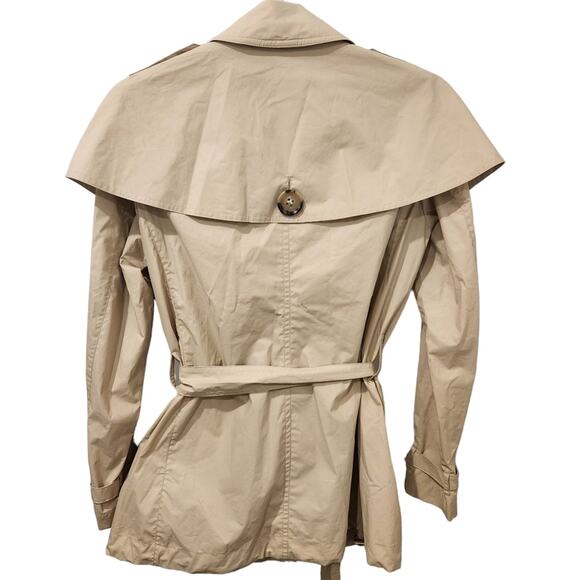 Burberry Cherrymore Heritage cotton tan trench coat size 4 - Picture 4 of 16